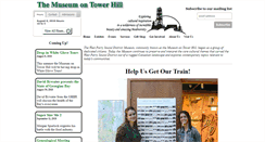 Desktop Screenshot of museumontowerhill.com